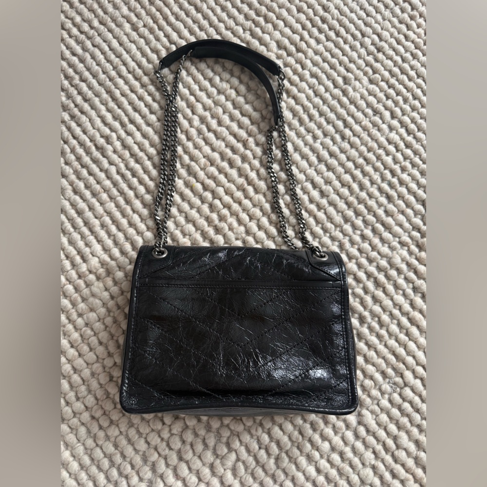 Saint Laurent Niki baby in vintage leather - Picture 10 of 10